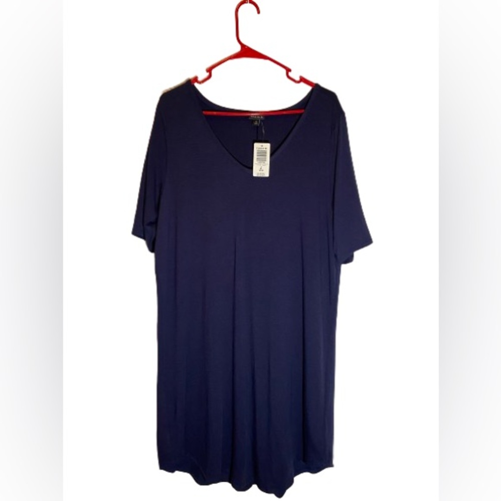 Torrid Dress Mini Jersey Tee Shirt  NWT  2x 18-20